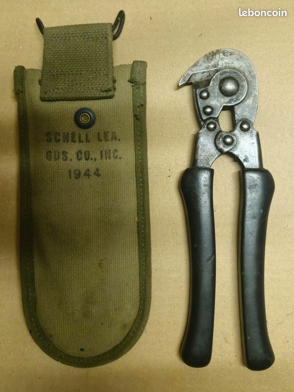 Pince coupe barbelés Anglaise WW2 | Militaria Normandie