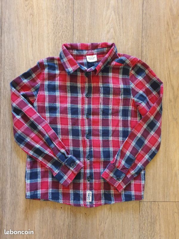 Chemise garçon hiver Taille 6 ans Tape à l'oeil (image 1)