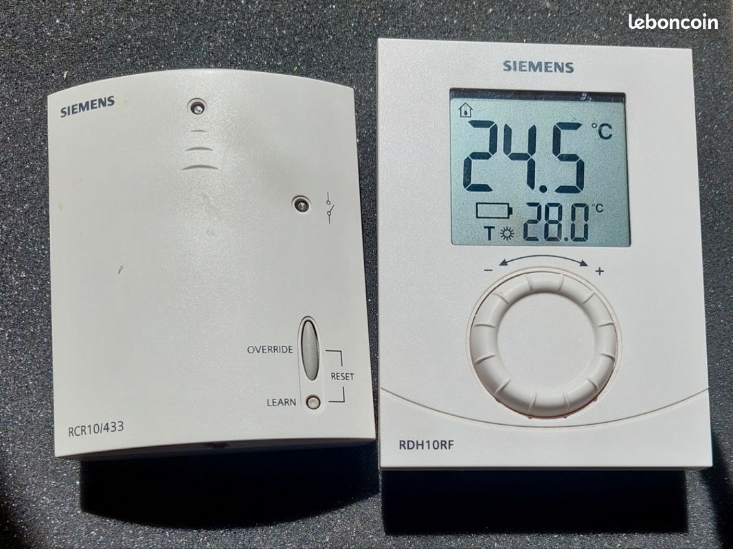 Wireless Thermostat Siemens Rdh10rf Thermostat Temperature