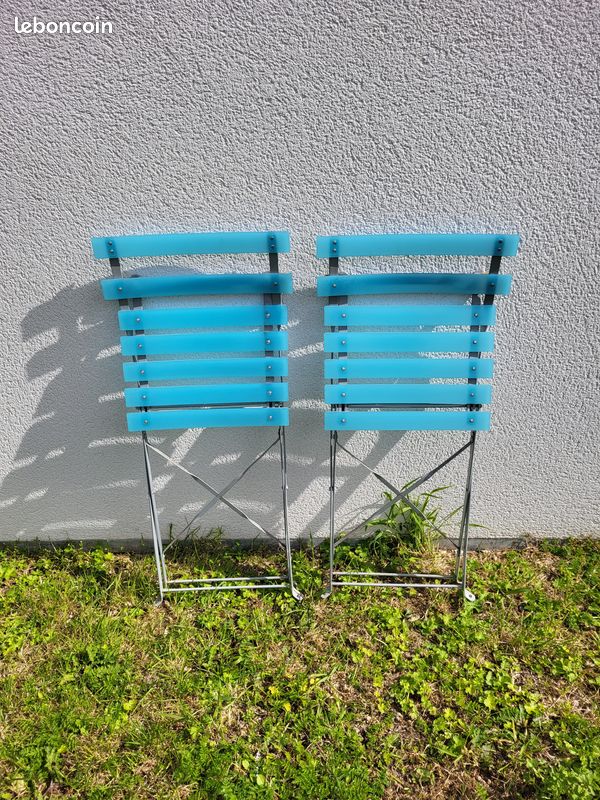 Lot de 2 chaises d’extérieur (image 2)