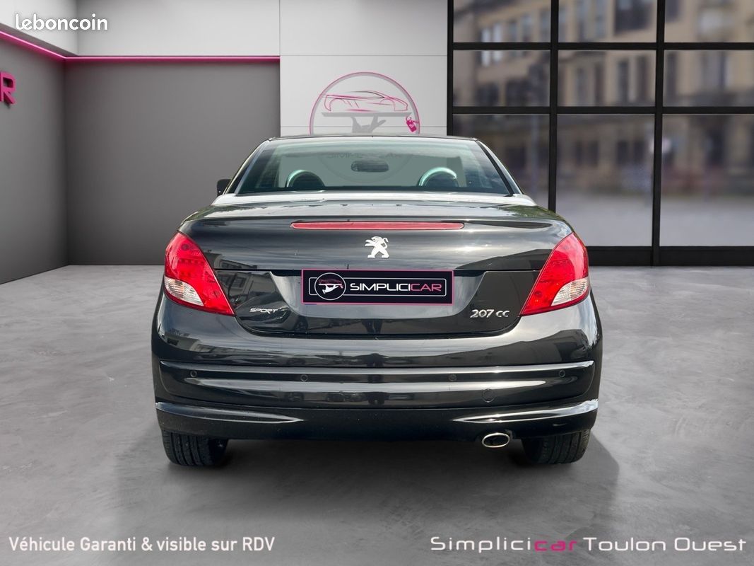 PEUGEOT 207 CC 1.6 HDi 112ch FAP Série 64 ENTRETIEN COMPLET GARANTIE 12 MOIS (image 4)