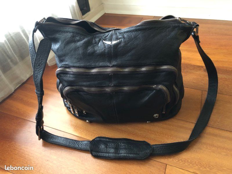 Sac cuir Zadig Voltaire Accessoires Bagagerie