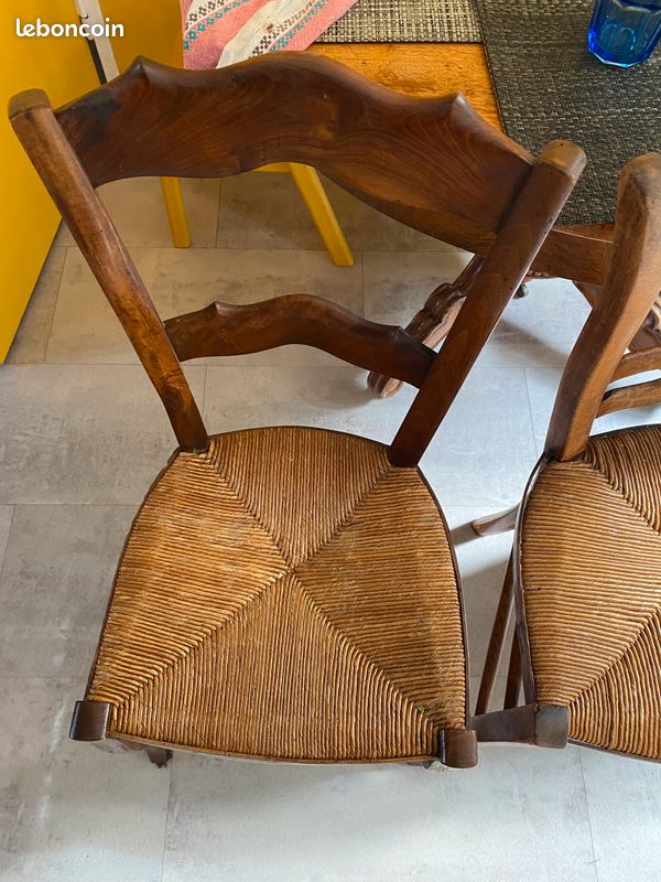Chaises paillées (image 4)