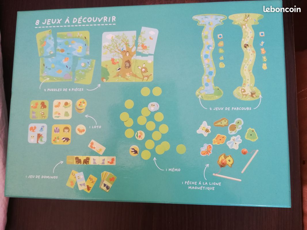 Jeu "Mes tout premiers jeux" NATURES & DECOUVERTES (image 2)