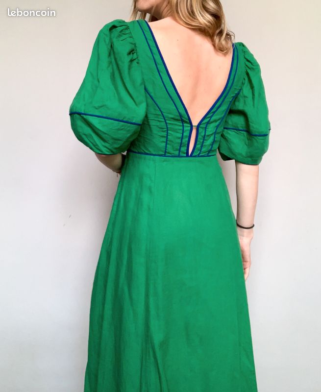 Robe midi graphique Farm Rio (image 3)