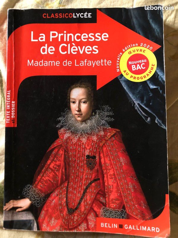Livre de poche La Princesse de CLÈVES de Madame de Lafayette (image 1)
