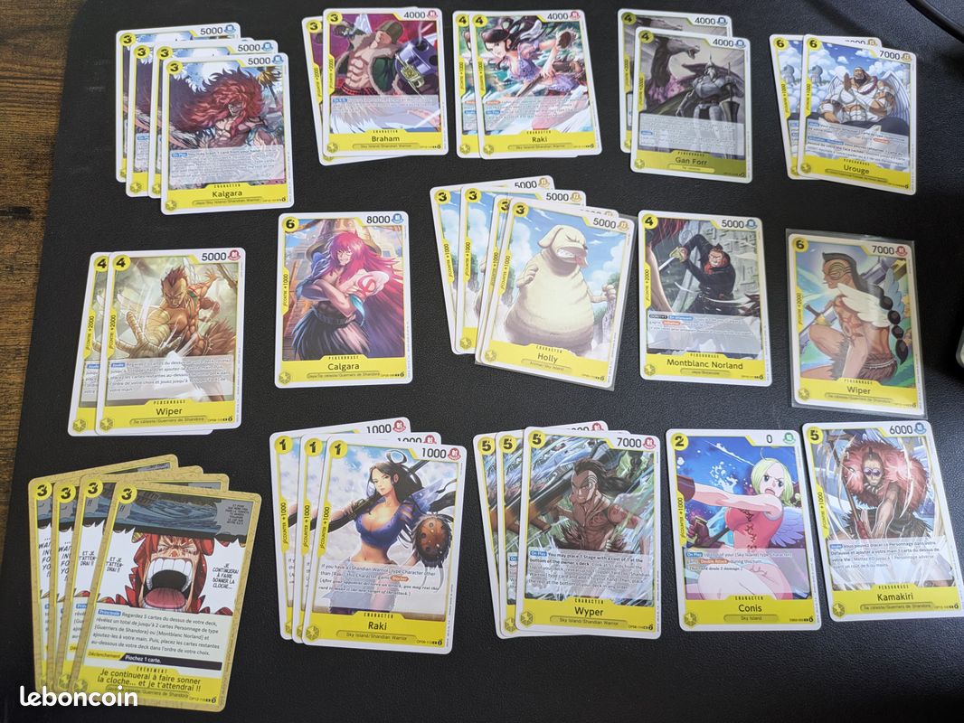 kalgara one piece tcg deck OP08 Custom Art OP11 Yellow Kalgara OPTCG Decklist