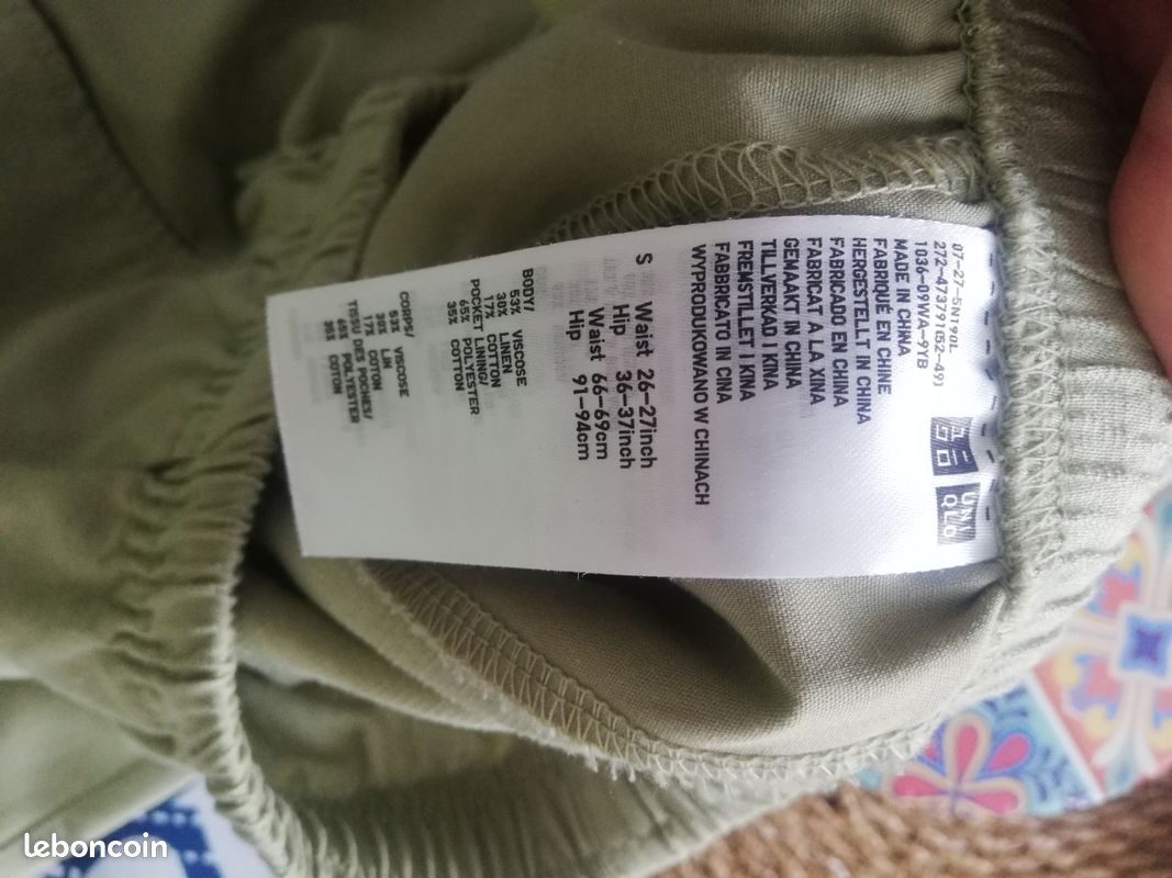 Pantalon femme uniqlo (image 3)