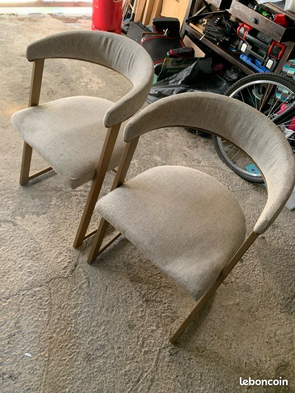 Deux fauteuil maison du monde (image 3)