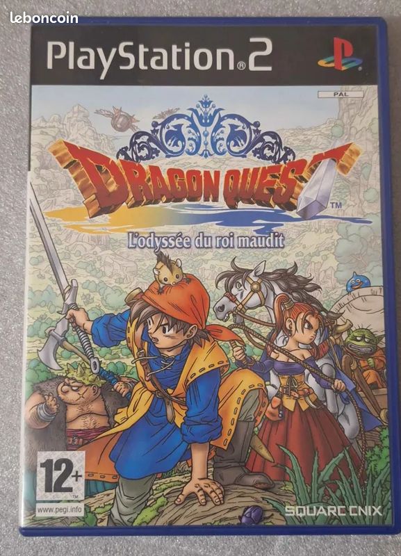 Dragon Quest : L’Odyssée du Roi Maudit (PS2) – complet – édition normale (image 1)