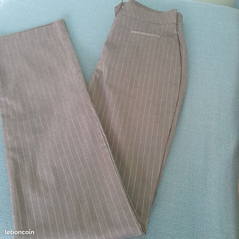 Pantalon à rayures (image 1)