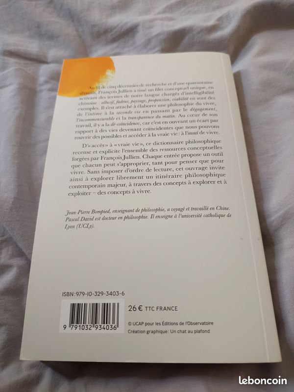 Ressources Conceptuelles à travers le chantier philosophique de François Jullien (Jean-Pierre Bompied, Pascal David) (image 3)
