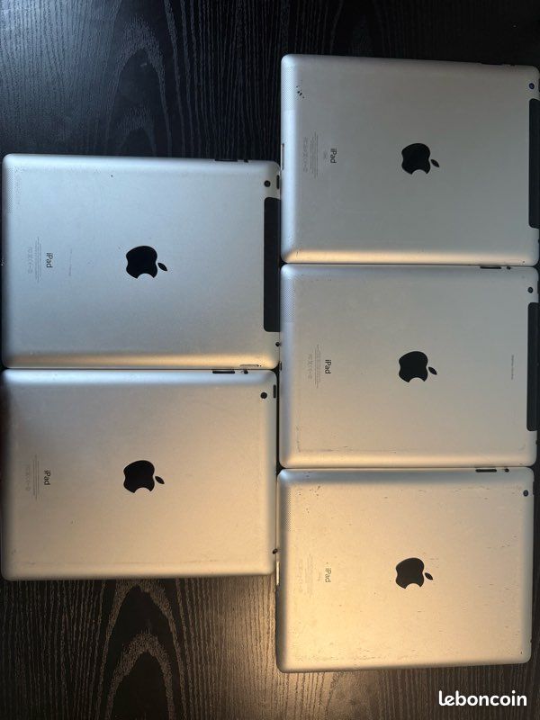 Used lot of five Ipad Air AS IS