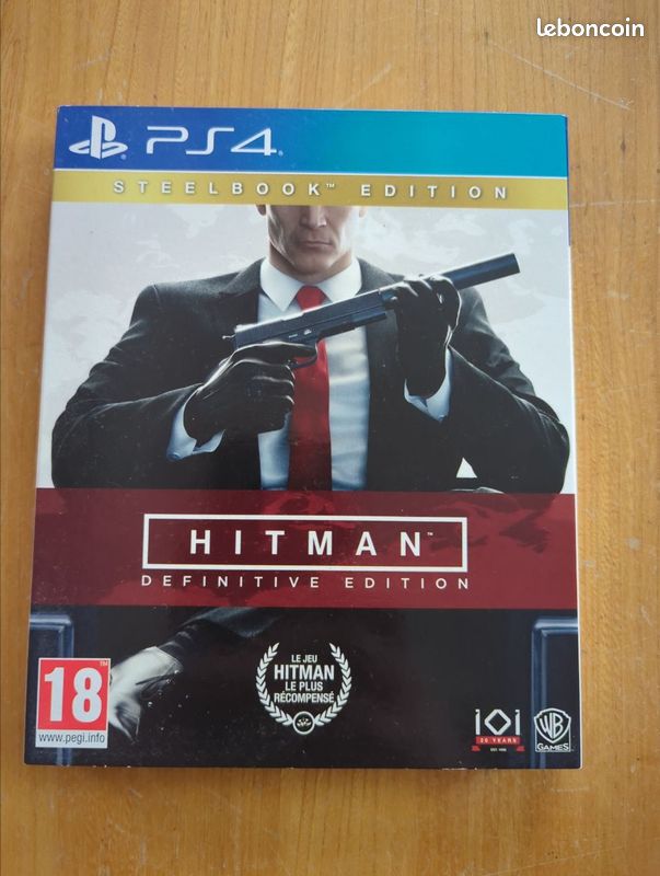 Jeu Hitman PS4 Édition Steelbook (image 1)