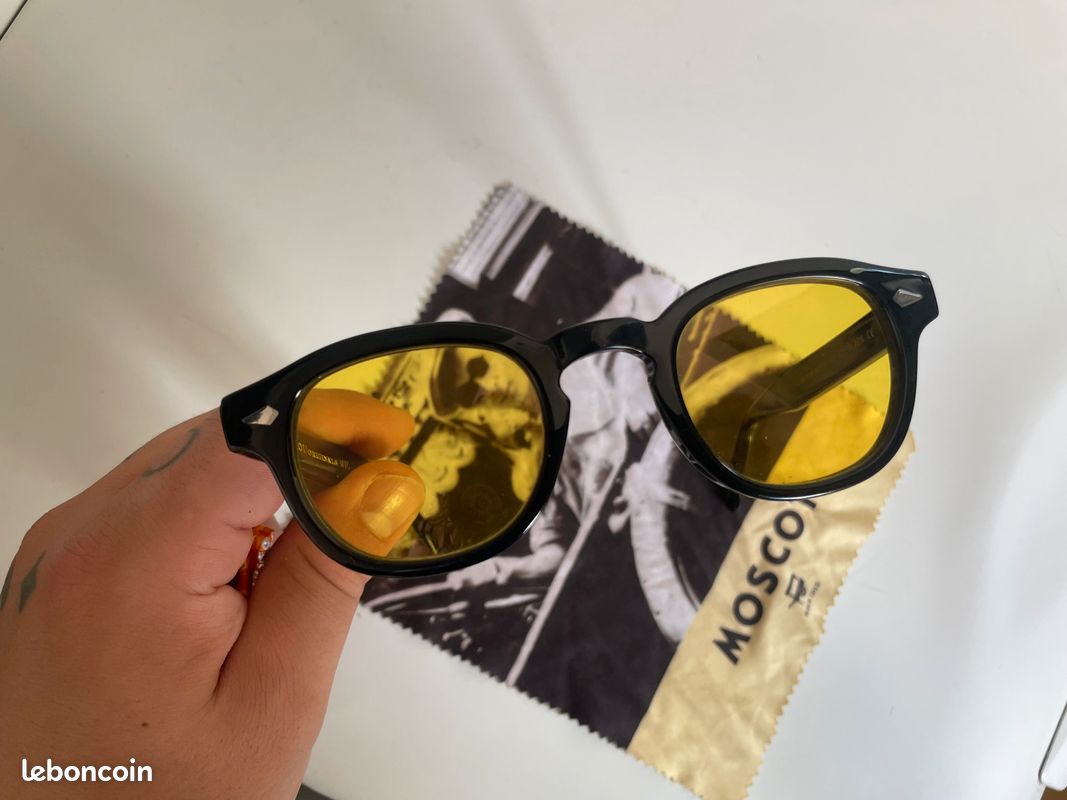 Lentilles De Soleil De Remplacement SFx Pour Moscot Sechel - Largeur 54 Mm - Anti-UV 100%