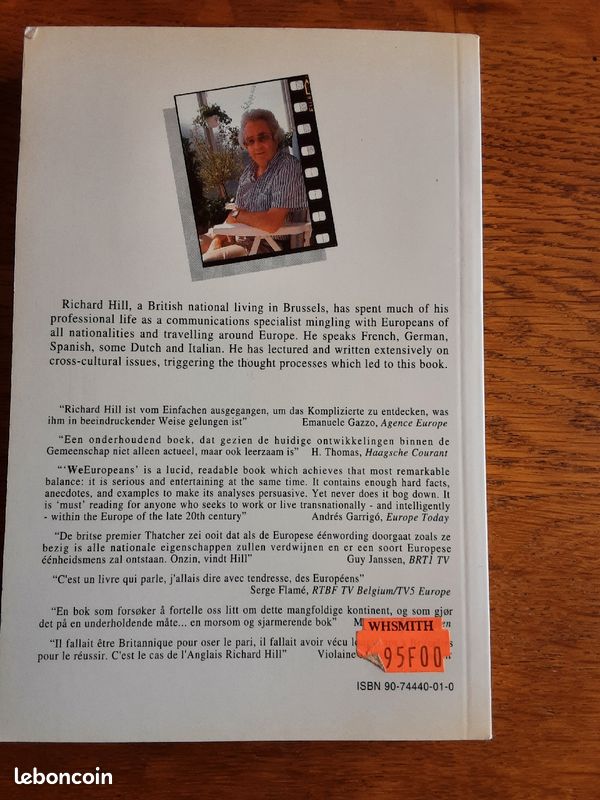WE EUROPEANS de RICHARD HILL. Livre grand format en ANGLAIS (image 2)