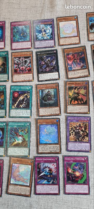 Lot de 49 cartes yu gi oh édition espagnole (image 3)