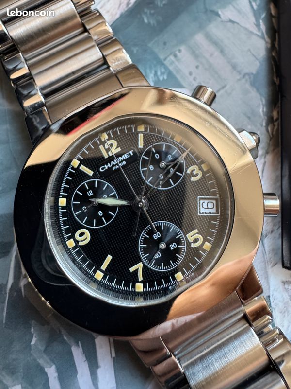 Chaumet Style Chronograph montre homme full set excellent état (image 9)