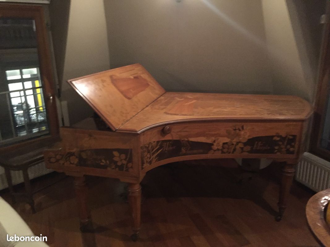 Piano 1900 art nouveau - Ecole de Couty (image 5)