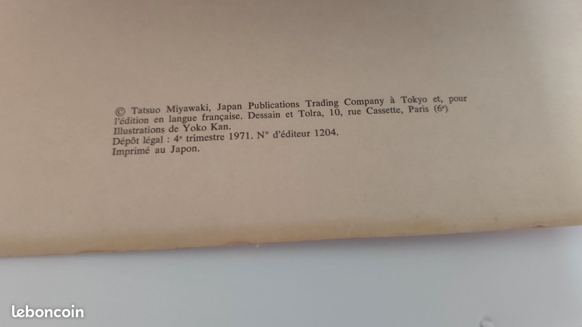 Livre origamis vintage 1971 (image 7)