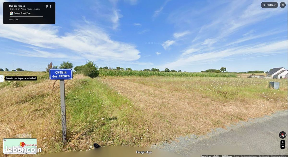Terrain 599 m² · à Chemillé-en-Anjou · 51 754 €