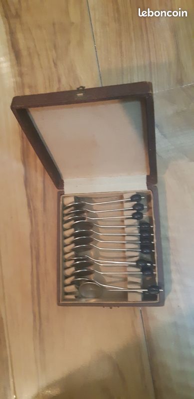 12 cuilleres a moka annee 50 (image 4)