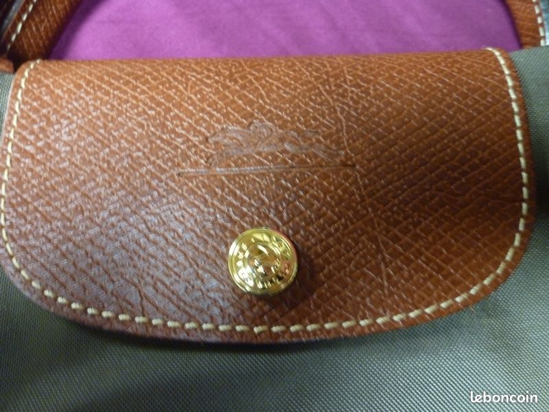 Grand sac Longchamps pliable état neuf (image 3)