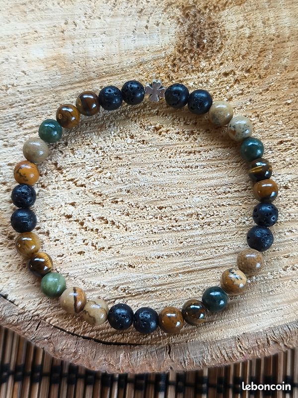 Bracelets homme en pierres naturelles (image 1)