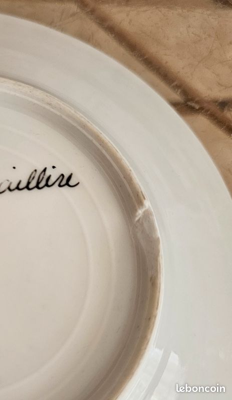 12 tasses à thé Limoges unique 1930 (image 15)