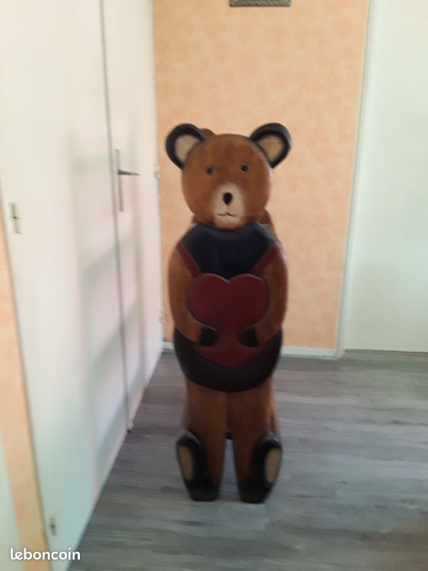 Vends étagère bois profil ours (image 2)