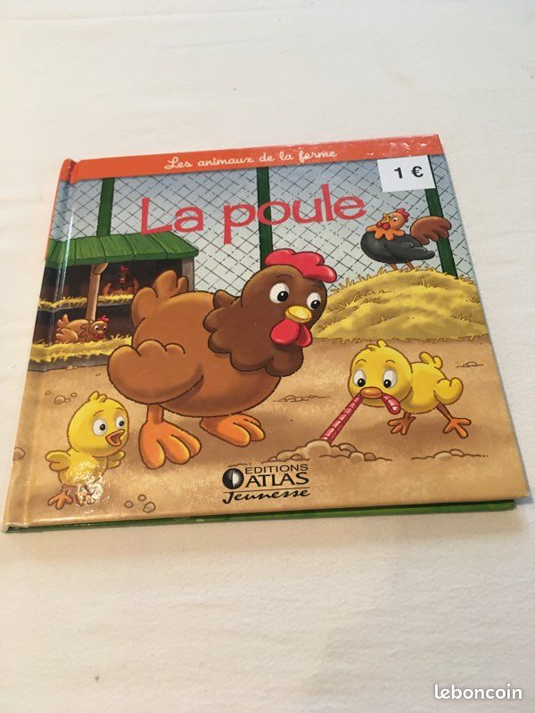 Les animaux de la ferme : la poule (image 1)