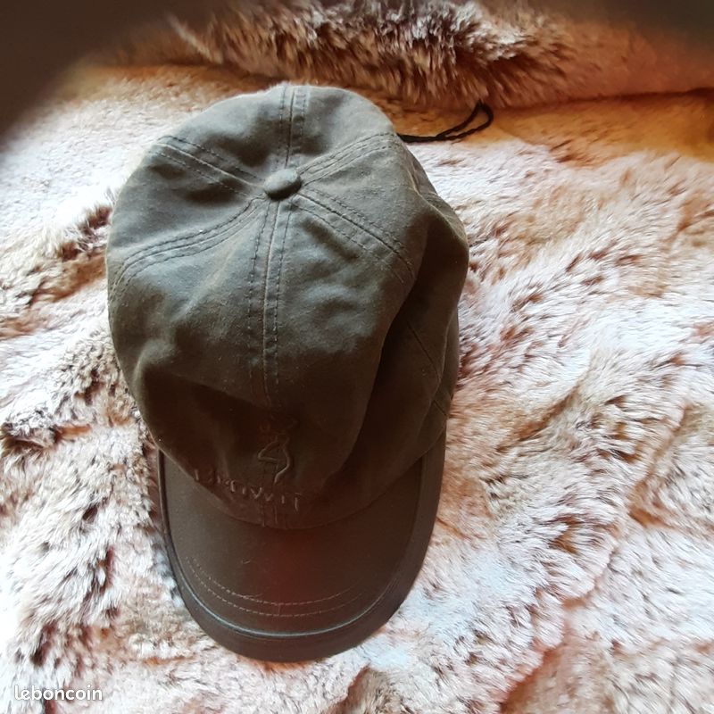 Casquette Browning Unisexe Noir - Coton Réglable - Anti-transpirant - Chasse Et Randonnée