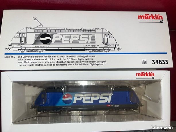 Märklin 34633 SBB Re 460 Pepsi, digital (Gebraucht) in Schenkon für CHF
