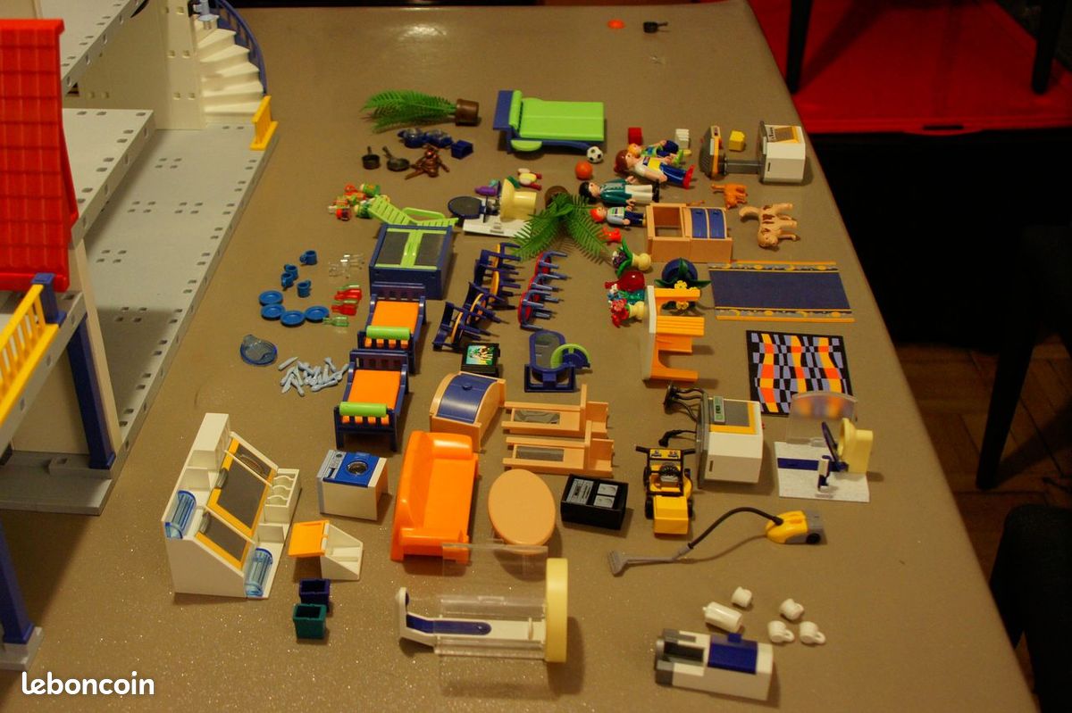 Maison moderne playmobil meublée (image 9)