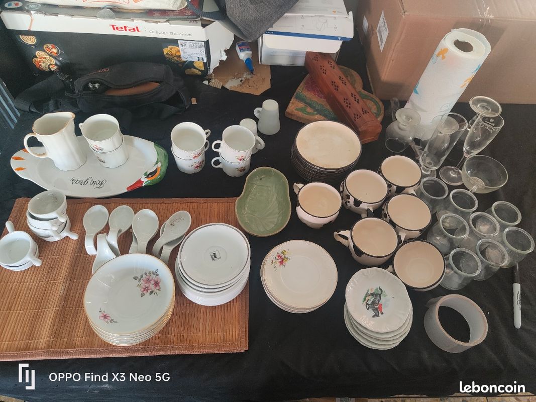 Lot de vaisselle diverses (image 1)