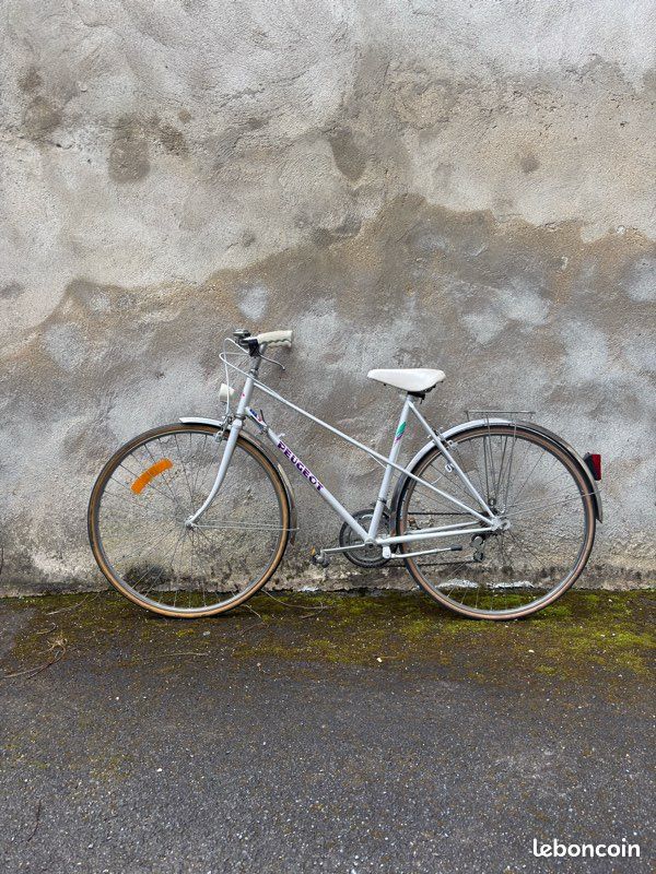 Velo Peugeot Blanc (image 1)