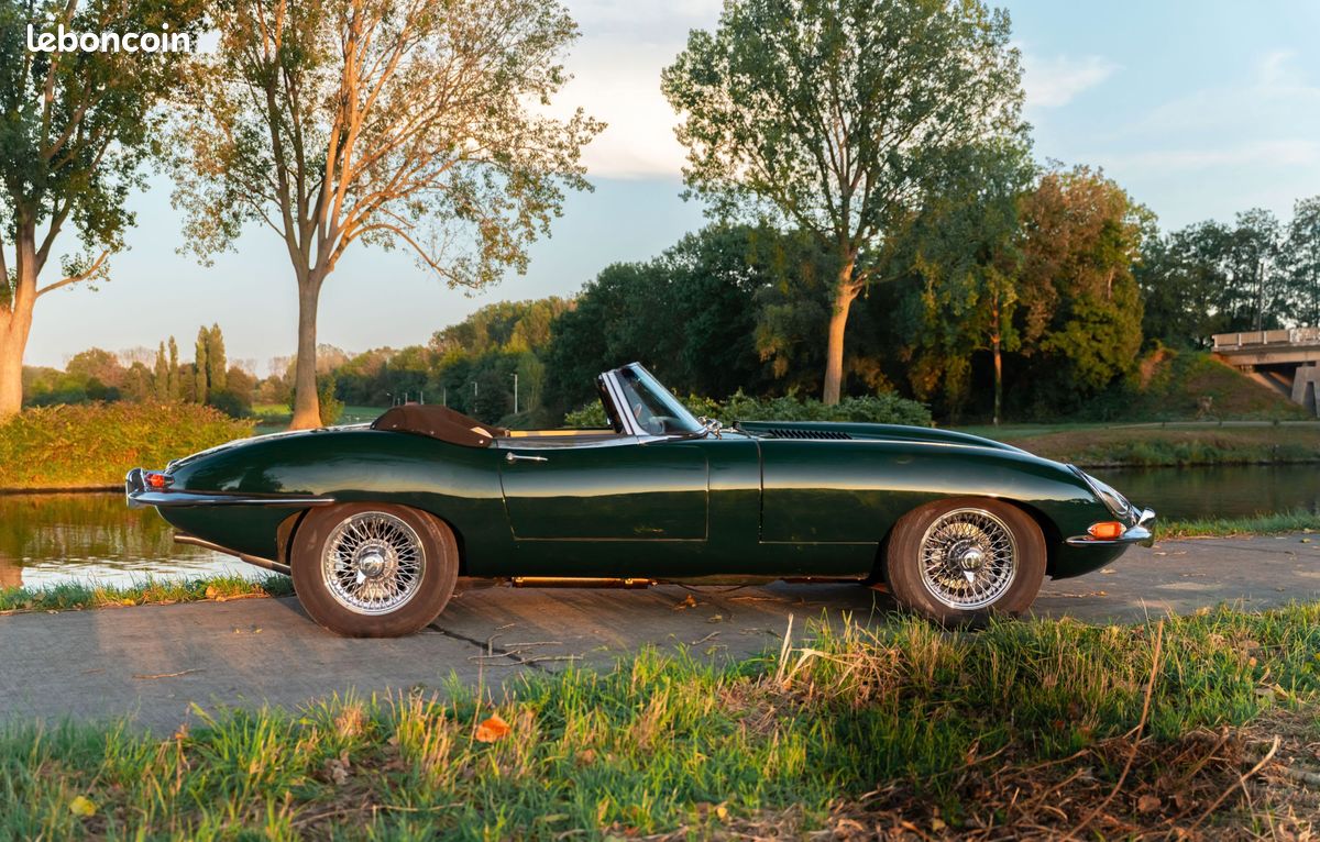 Jaguar Type-E Série 1 4.2 roadster - Très bon état - Restaurée - Moteur matching - Garantie (image 5)