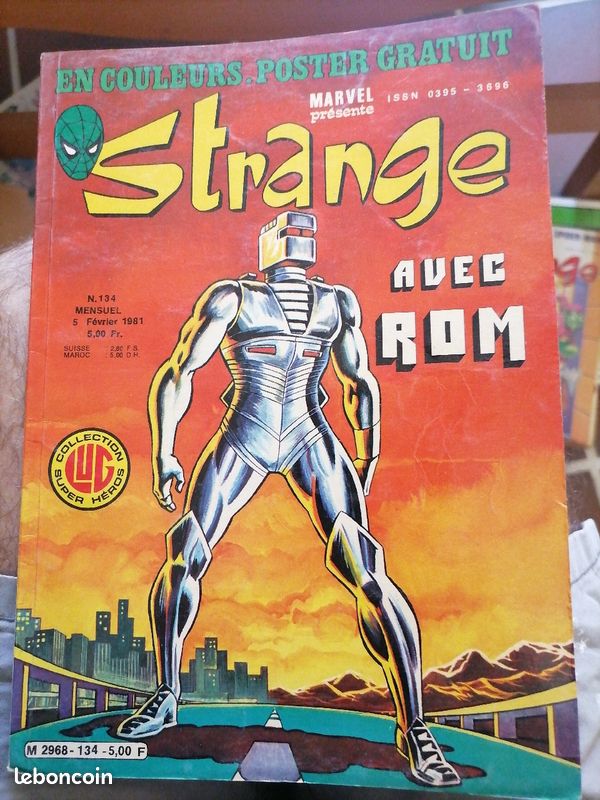 Strange 134- Marvel édition lug 1980 (image 1)