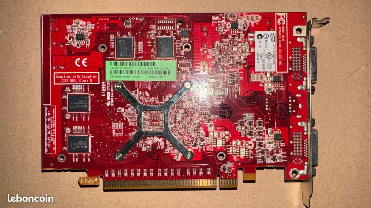 Carte Graphique ATI 413106-001 – 128 Mo – Double DVI – Occasion