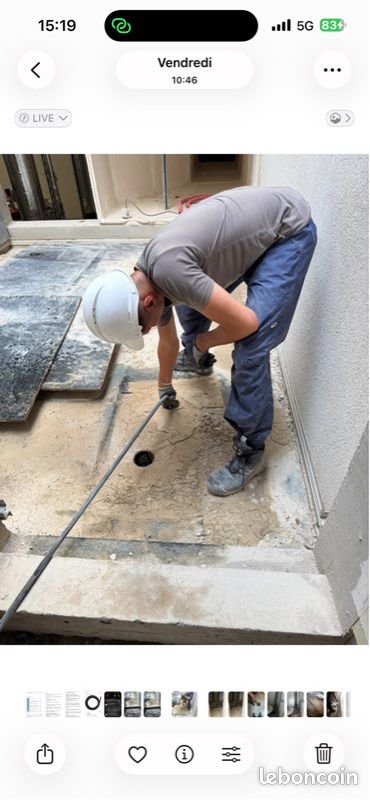 Débouchage – curage – hydrocurage – inspection caméra (image 1)