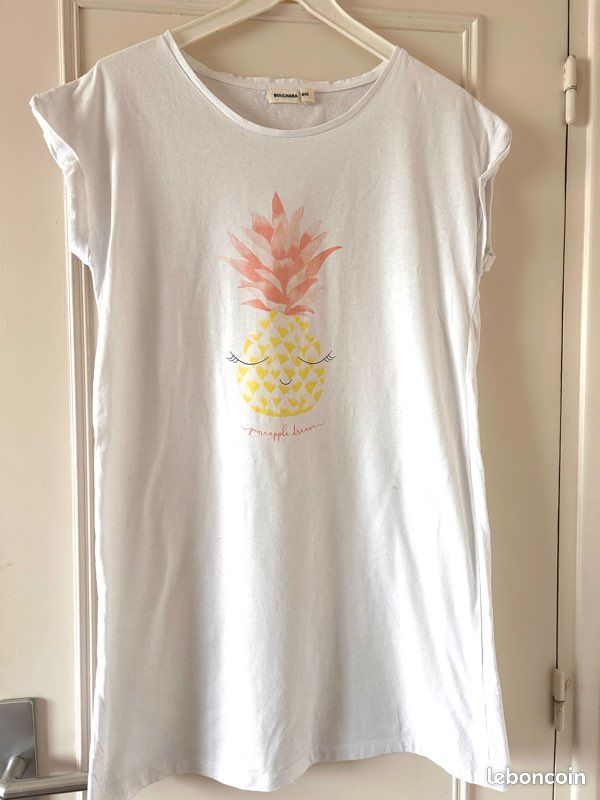 Long teeshirt de nuit Bouchara (image 2)