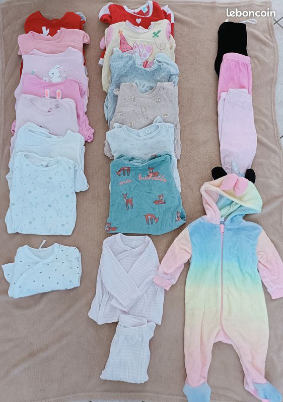 Vêtements fille 6 mois (+ 100 articles) (image 4)