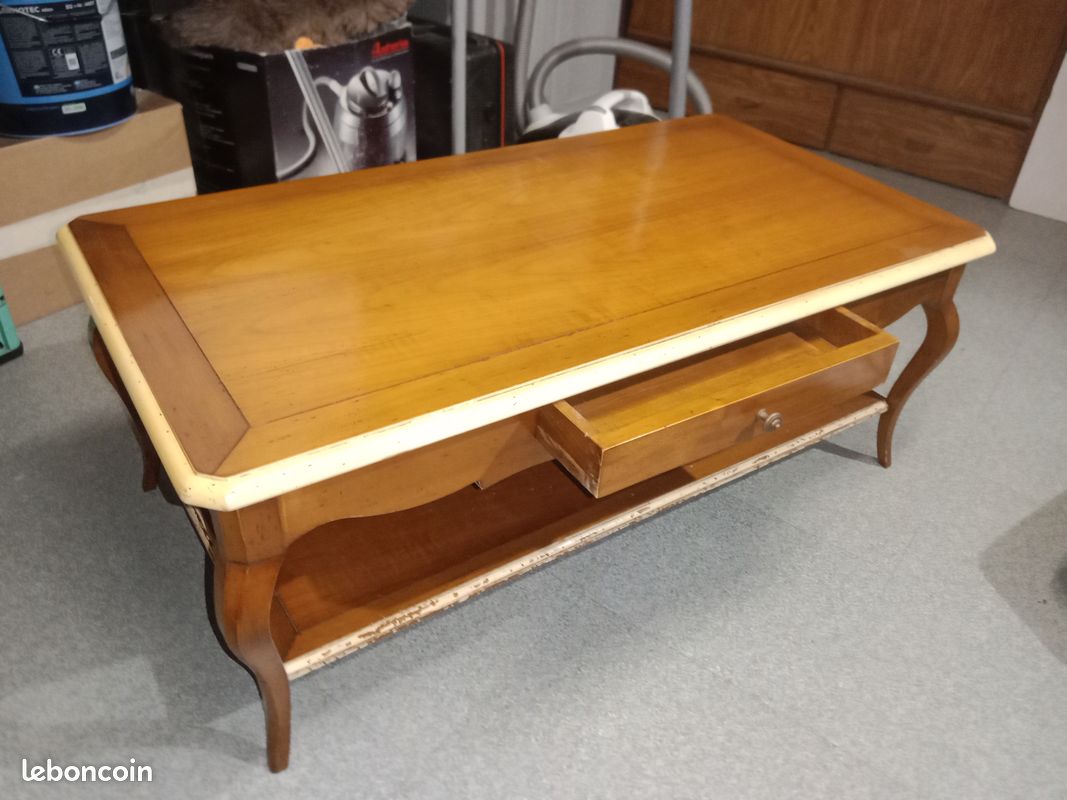 Table basse merisier (image 3)