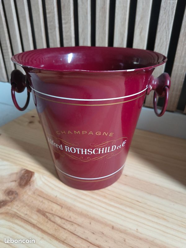 Seau à Champagne Alfred ROTHSCHILD & CIE Vintage / Champagne Bucket ice / Made in France 80'S - France