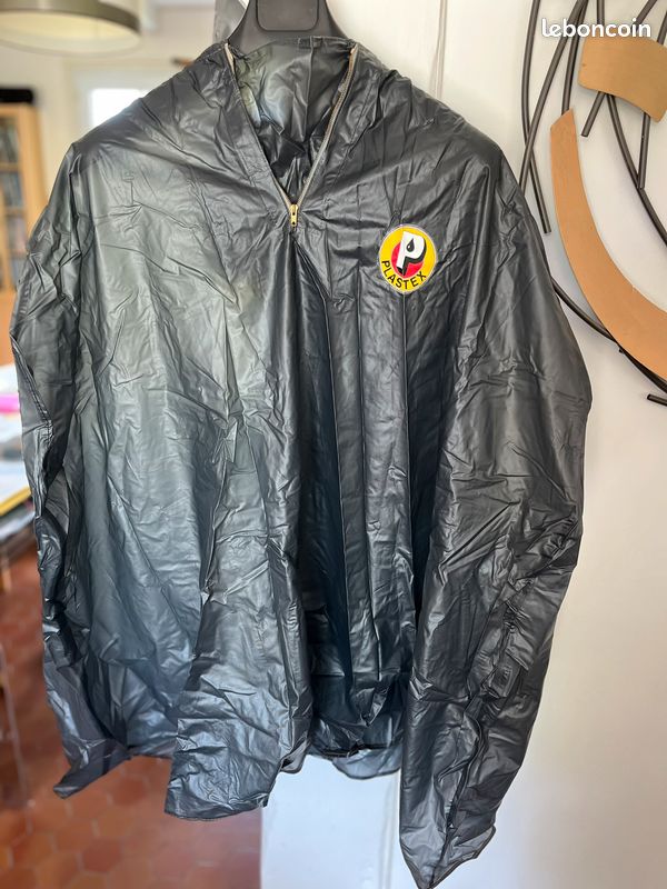 Cape De Pluie Poncho Unisexe Splashmacs – Léger Et Imperméable One Size Noir