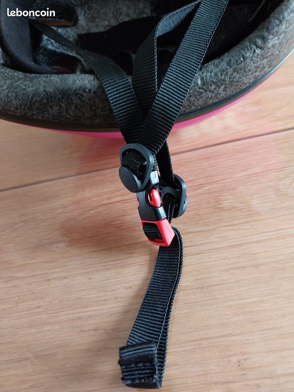 Casque de vélo rose Decathlon B.Twin fille 52-56 cm (image 8)