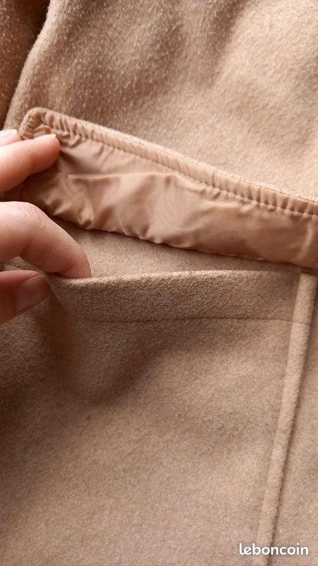 Blouson parka duffle coat camel en très bon état (image 5)