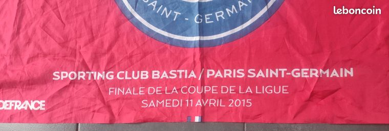 Écharpe PSG Paris 5-0 SC Bastia Finale Coupe De France 2015 - Taille Unique, Multicolore