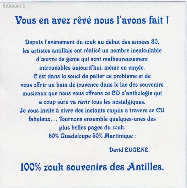 Les Tubes du zoUk . Volume 1 .CD (image 3)