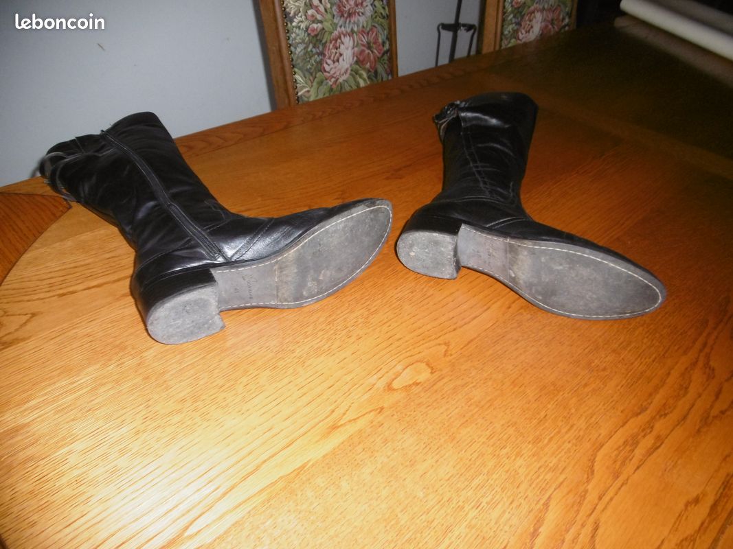Bottes cuir femme (image 3)